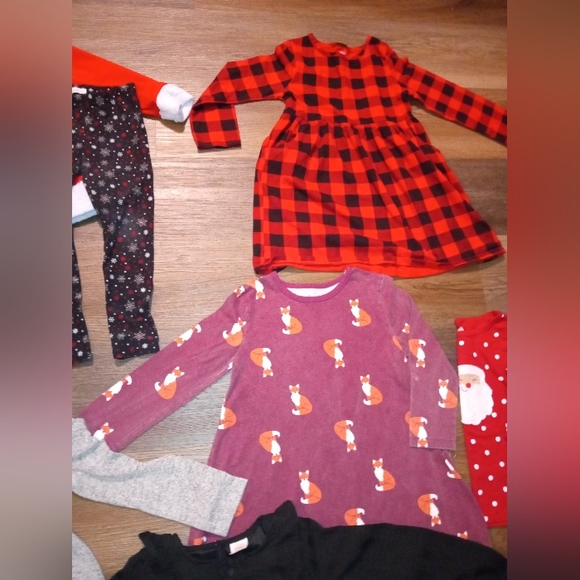 Toddler Girls 5t Holiday Lot - Picture 2 of 6